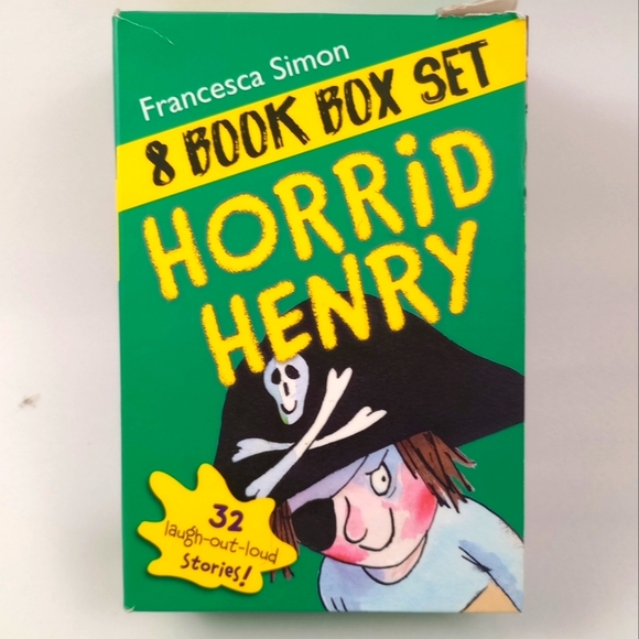 Horrid Henry 8 Book Box Set - Green - Picture 1 of 6